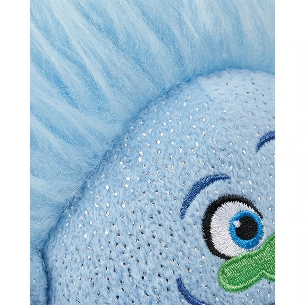 Hasbro DreamWorks‎ Trolls Guy Diamond Glitter Plush Doll B7616 Blue Sparkle 2015